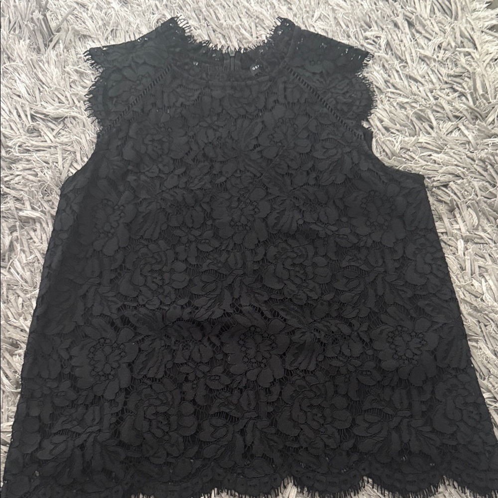 Generation Love Lace Sleeveless Shell Top